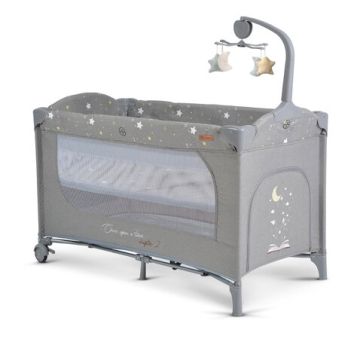 Детска кошара Cangaroo Once upon a time 2 сив