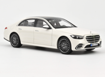 Колекционерска метална кола Mercedes Benz S Class AMG Line 1:18 NOREV 183807