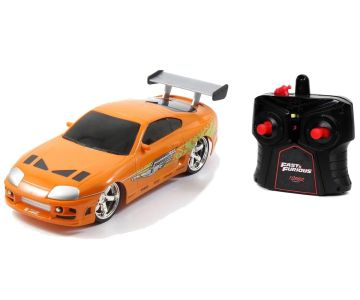 Кола с радио контрол Toyota Supra на Брайън Бързи и яростни 1:24 Jada 