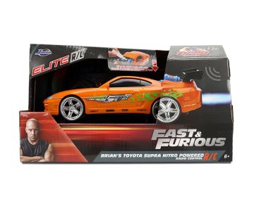 Кола с радио контрол Toyota Supra Nitro Powered Vapor Бързи и яростни 1:24 Jada 