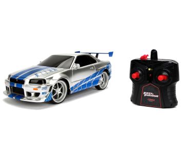 Кола с радио контрол Nissan Skyline GTR Бързи и яростни 1:16 Jada 