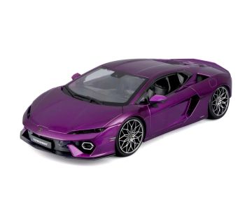 Метална кола Lamborghini Temerario Purple 1/18 Bburago 18/11052
