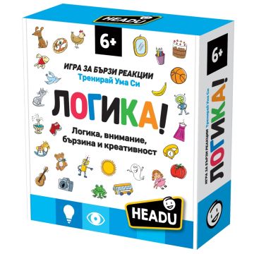 Игра за бързи реакции Логика Headu HBG65198