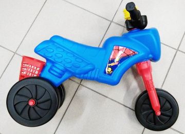 Мотор балансиращ без педали светло син