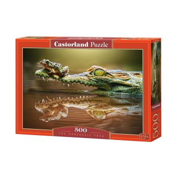 Пъзел Castorland 500 части Смелата жаба