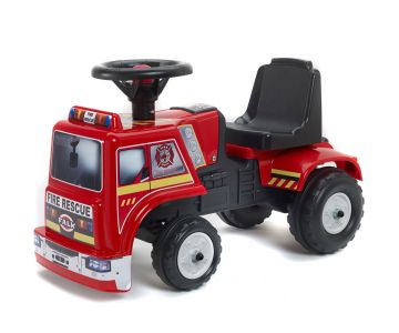 Falk Бебешки камион пожарна за яздене - Baby Fire Rescue Truck
