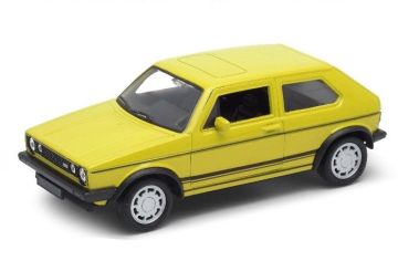 Метална кола Volkswagen Golf 1 GTI Welly 1:34 