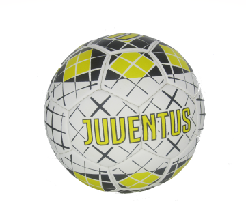 Кожена футболна топка Juventus black номер 5
