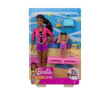 Кукла Барби треньор по гимнастика DHB63