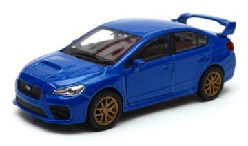 Металeн автомобил Subaru WRX STI Impreza Welly 1:34