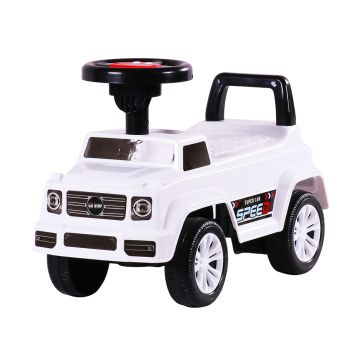 Детска кола за яздене и бутане Speed бяла JY-Z12