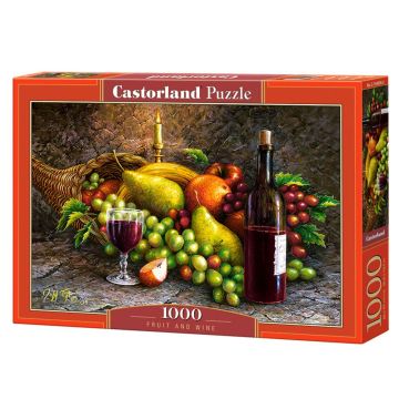Пъзел Castorland 1000 части Плодове и вино 104604