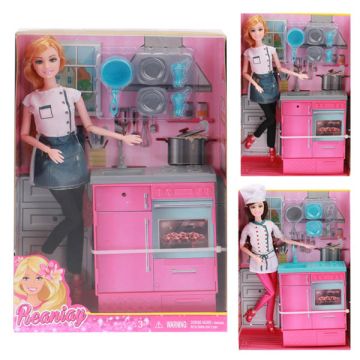 Кукла готвачка с аксесоари 699-25