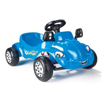 Детска кола с педали Happy Herby Pilsan 07303 синя