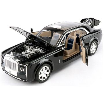 Метален автомобил със звук и светлини Rolls-Royce 1/24
