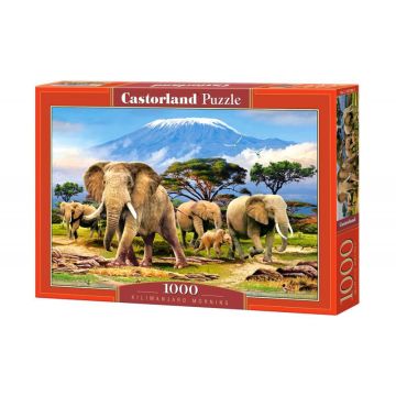 Пъзел Сутрин на Килиманджаро Castorland 1000 части 103188