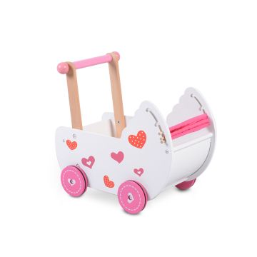 Детска дървена количка за кукли 2150