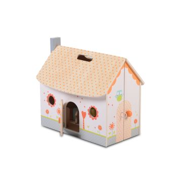 Дървена къща за кукли с обзавеждане Moni Toys 4139