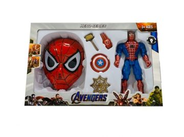 Комплект маска с фигурка Спайдърмен Avengers