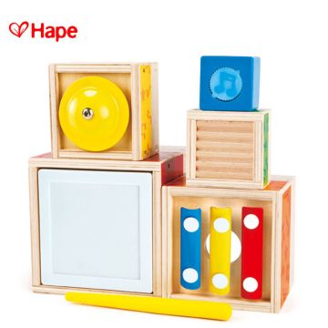 Дървен музикален комплект в кутия Hape - H0336