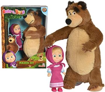 Маша и Мечока Плюшен мечок и кукла Маша Simba 109301072