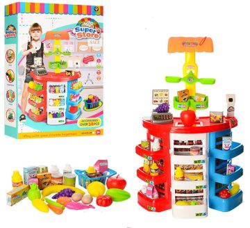 Детски магазин с продукти и касов апарат 922-05