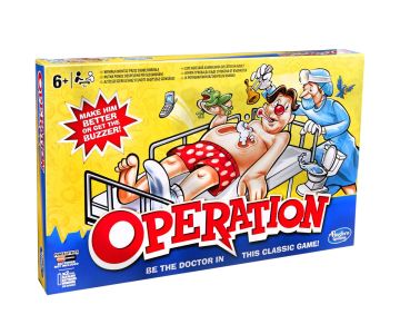 Детска образователна игра за сръчност Операция Hasbro