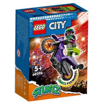 Конструктор LEGO CITY STUNTZ Каскадьорски мотор 60296