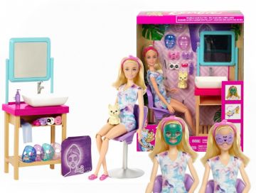 Кукла Барби Комплект процедури за лице Barbie HCM82