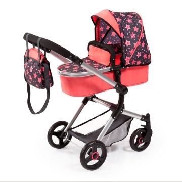 Детска количка за кукли BAYER NEO VARIO червена 