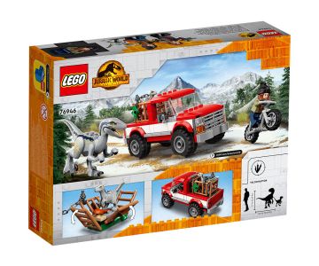 Конструктор LEGO Jurassic World 76946 - Хващането на велосирапторите Blue и Beta