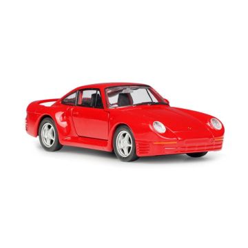 Метална кола PORSCHE 959 Welly 1:34 red