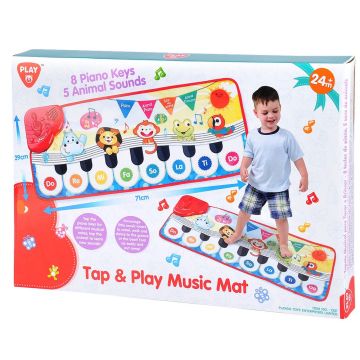 Музикално килимче пиано с животни Tap and Play PLAYGO 1331