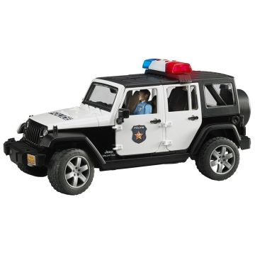 Полицейски джип с полицай JEEP WRANGLER BRUDER 02526