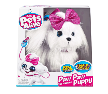 Интерактивно кученце за разходка Lil' Paw Paw ZURU 9531 