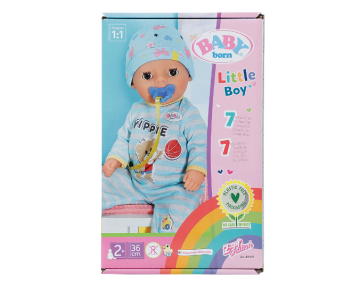 Интерактивно бебе Кукла с аксесоари 36 см момче Baby Born 831977 
