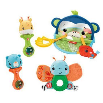 Комплект бебешки играчки Hello Senses FISHER PRICE INFANT PLAYKITS HFJ92