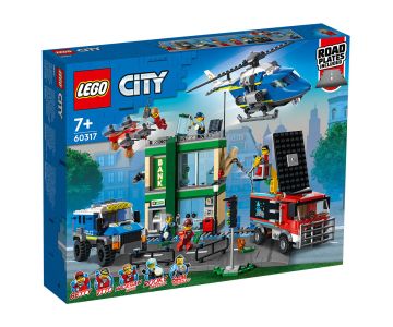 Конструктор LEGO City Police 60317 - Полицейско преследване в банката