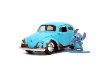 Метален автомобил Лило и Стич 1959 VW Beetle Jada Toys 253073001