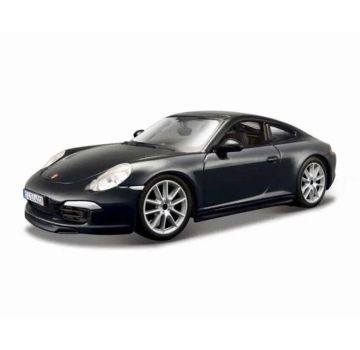 Метална кола Porsche 911 Carrera S black Bburago 1:24 