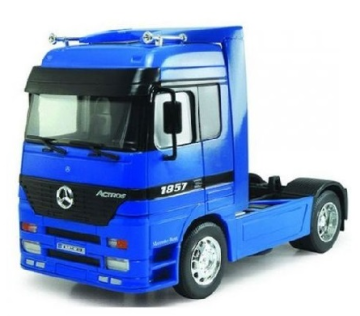 Метален камион влекач Mercedes Benz Actros WELLY 1/32