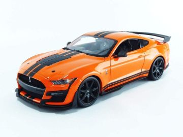 Метална колa Mustang Shelby GT500 Maisto 1:18 - 31388 ORANGE