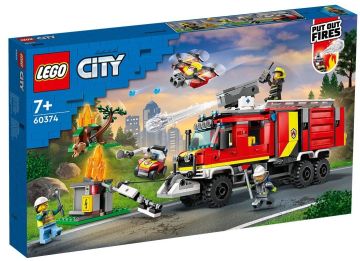 Конструктор LEGO City Fire 60374 - Камион на пожарната команда