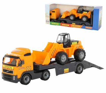 Детски камион с ремарке и фадрома Polesie Toys 36896