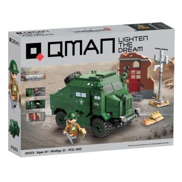 Конструктор Убежище за евакуация на плажа Дюнкерк, Morris C8 QUAD Qman Q21023