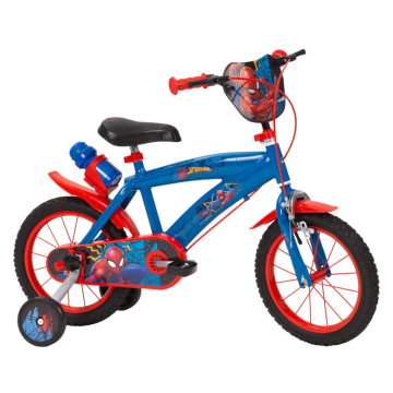 Детски велосипед с помощни колела Spiderman Huffy 14&quot; - 24941W