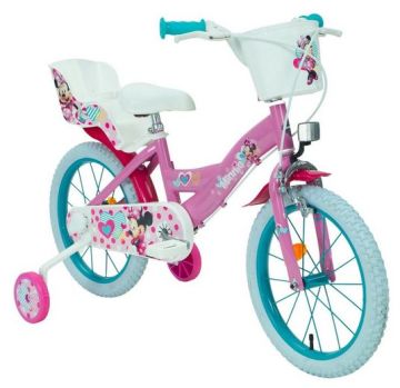 Детски велосипед с помощни колела Minnie Huffy 16&quot; 21891W