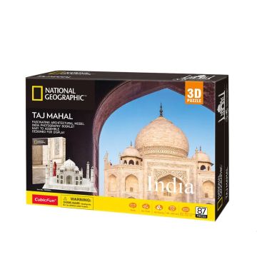 3D Пъзел INDIA TAJ MAHAL NATIONAL GEOGRAPHIC CubicFun DS0981h