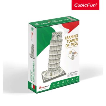 Пъзел 3D Leaning Tower of Pisa 27ч. CubicFun C241h