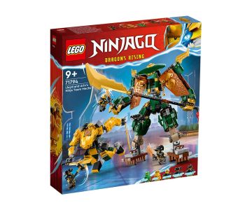 Конструктор LEGO NINJAGO 71794 Нинджа роботите на Лойд и Арин